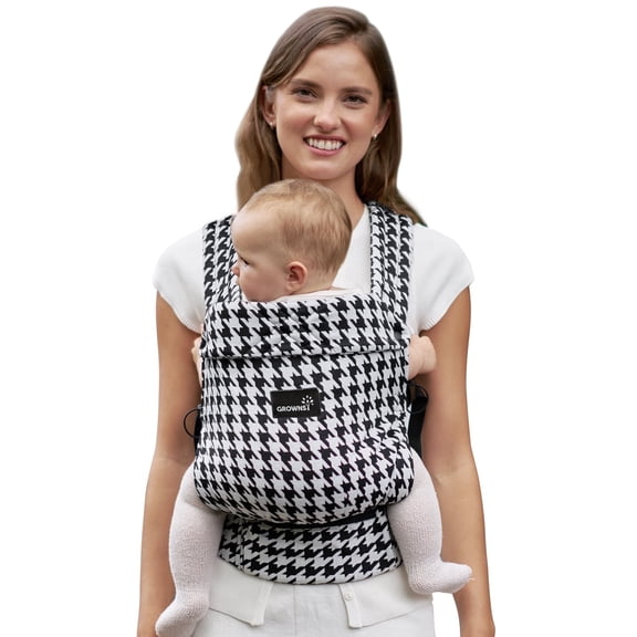 Grownsy Baby Carrier for Newborn to Toddler, Ergonomic, Comfortable and Lightweight, Hands-Free, Head Support, 7-44lbs, Perfect for Travel and Hiking