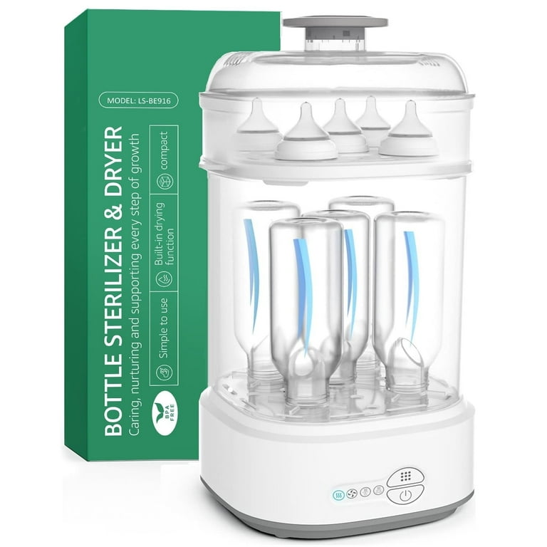 Free Shipping! BABYMUST Baby Bottle Sterilizer Dryer, Fast