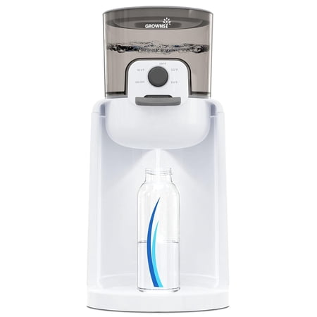 GROWNSY Instant Baby Bottle Warmer,Formula Dispenser,72H Keep Warm,4 Temperatures,Night Light