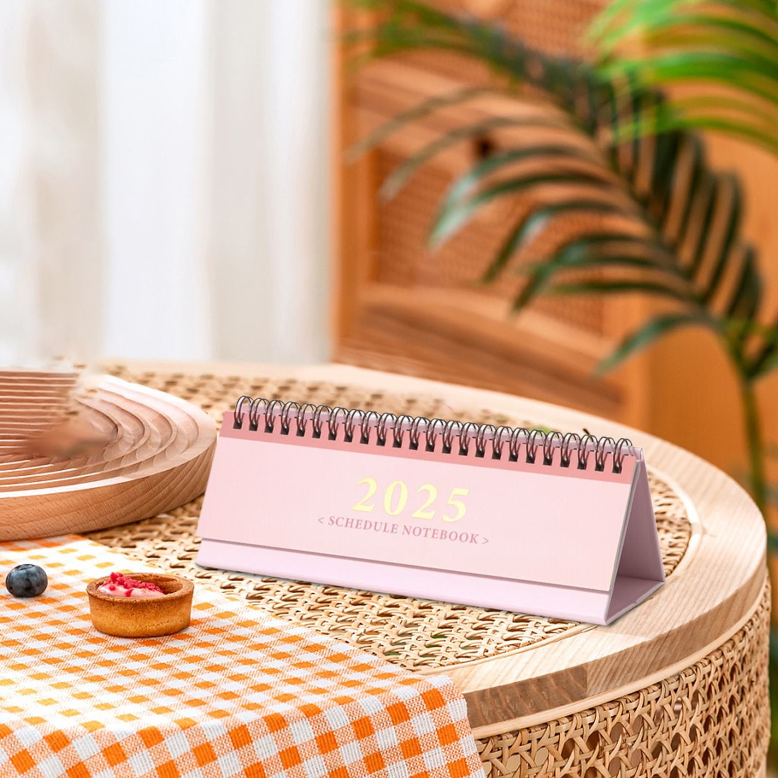 Growsl Clearance Sale!Calendar,Desk Calendar 2025 Small Flip Top Desk