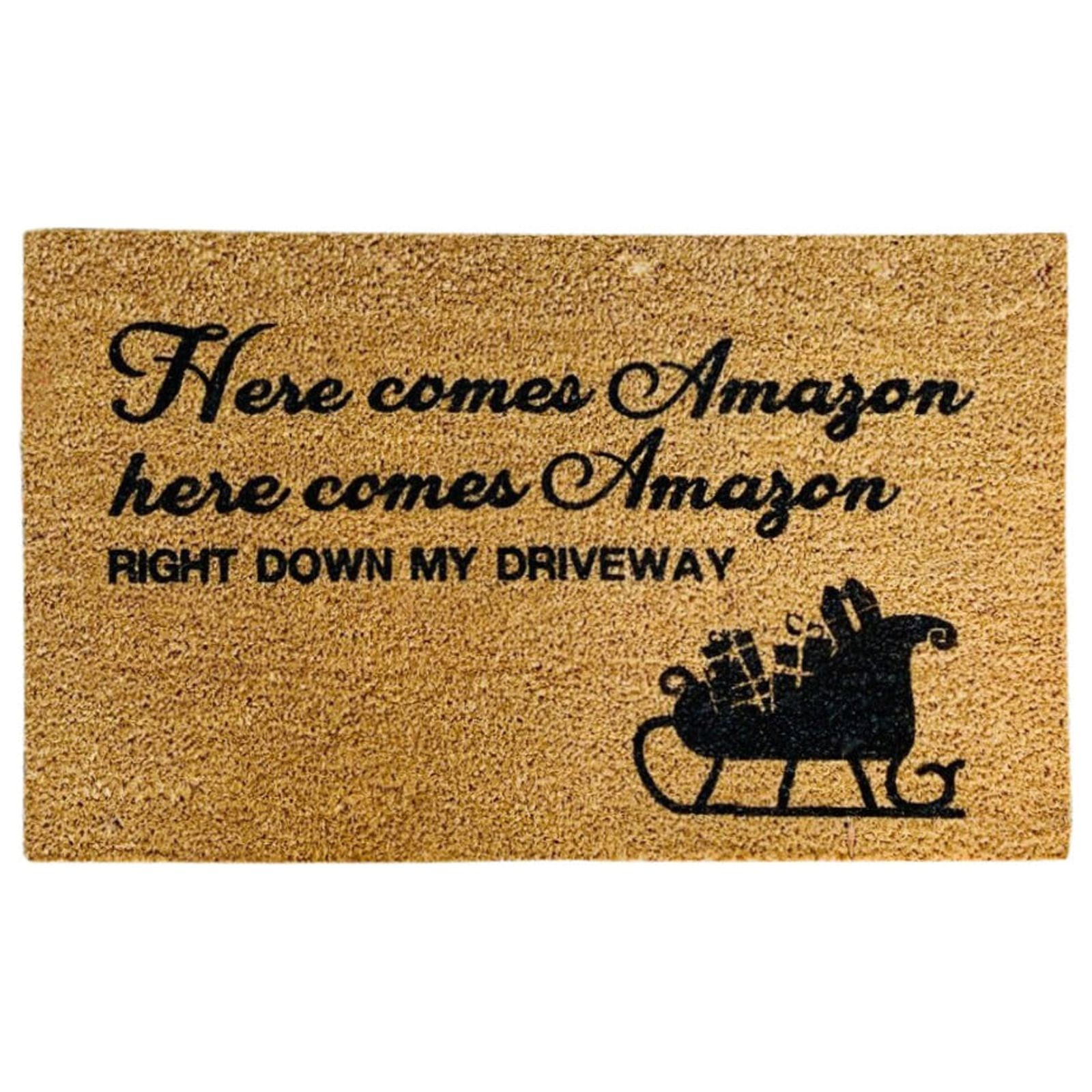 Growsl Outdoor Rug,Area Rug,Christmas Machine Washable Durable NonSlip