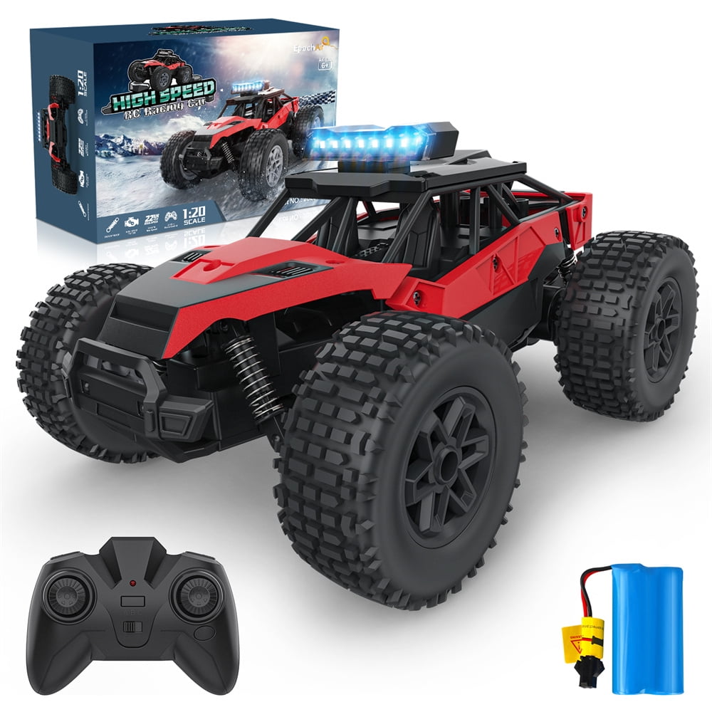 Mini RC Car, Off Road Monster Truck, 1:32 Scale Toy Car, Rechargeable  Remote Control Car, High Speed 2WD Electric Vehicle with 2.4 GHz Radio