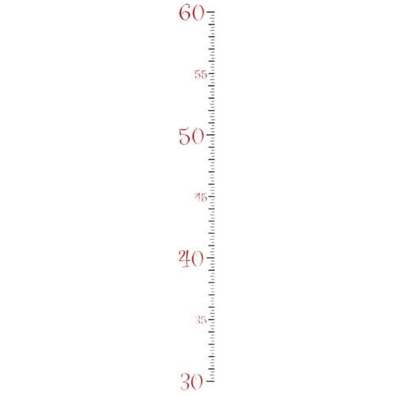 Growth Chart Wall Stencil SKU #3133 by Designer Stencils
