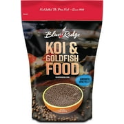 Blue Ridge Koi Fish Food 2lb - Koi Food Mini Growth Formula Goldfish Food, Premium Fish Food for Ponds, Ponds Fish Food, Koi Food Fall and Winter Fish Food, Floating Pond Pellets Fish Food