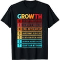thumbnail image 1 of Growth Mindset Definition - Motivational Quote Inspiration T-Shirt, 1 of 4