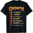 thumbnail image 1 of Growth Mindset Teacher Classroom Brain Motivation T-Shirt, 1 of 3