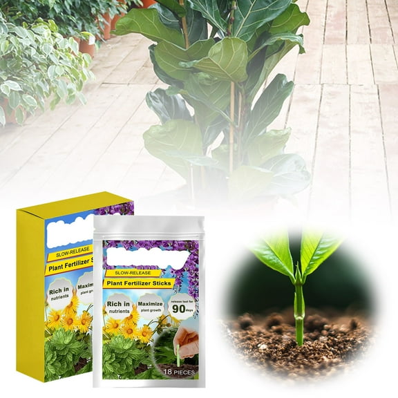 Growth Sticks for Enhanced Root Development and Long Lasting Health Ideal for Various Indoor and Outdoor Gardens