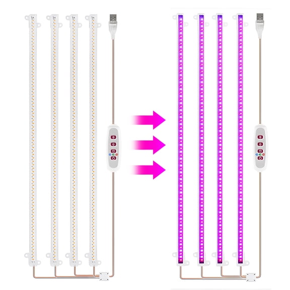 Growth lamp,8w 168led 4000k Lamp With 5 84led 22.7lm Lamp 4000k 169.2lm Lamp 8w 84 84led Dimmable 4 Bars 168led 4000k 169.2lm 84 84led 22.7lm Led Plant 8w With 5 Dimmable Bosnyyds