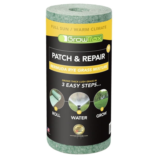 StaGreen Ready Fast 12lb Bermuda Grass Seed + Fertilizer | Covers 12,000 Sq Ft, Fast Germination In 11-15 Days