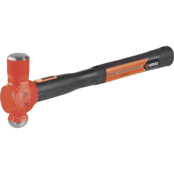 Groz Ball Peen Hammer, 48-Oz., 14in.