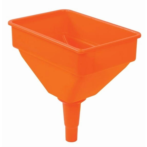 Groz High Flow Fuel and Oil Funnel with Filter Screen