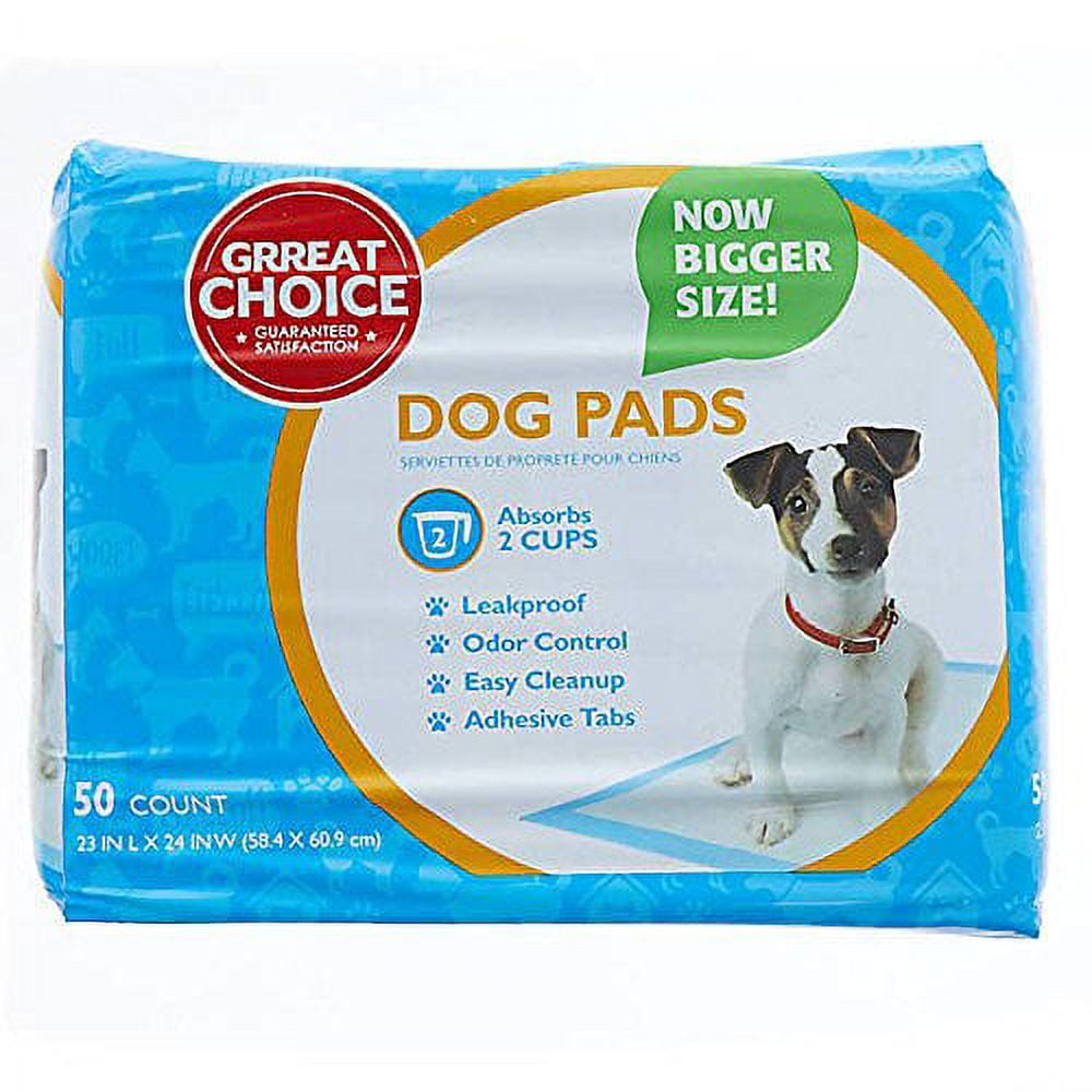 Grreat Choice Dog Pads 50 Count