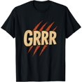 Grrr Aesthetic Funny Trendy Viral Mood Grrr Expression T-Shirt ...