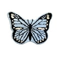 thumbnail image 1 of Grrvtrz Butterflies Carpet Bedroom Home Living Room Senior Sense High Grade Thick Stain cott Blue Special Shaped Mat,Bathroom Decor,Bathroom Accessories, 1 of 6
