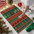 thumbnail image 1 of Grrvtrz Christmas Carpet Entrance Door Mat Household Absorbent Nonslip Foot Mat Dirt Proof Mat Bathroom Nonslip Mat Size 15.7x23.6 Inch,Holiday Products,Christmas Decorations, 1 of 6