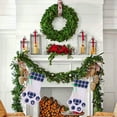thumbnail image 1 of Grrvtrz Christmas Decoration Supplies Dog Pawss Christmas Stocking Hanging Bones Meow Pawss Christmas Gift Bags Holiday Products Gifts,Holiday Products,Christmas Decorations, 1 of 8