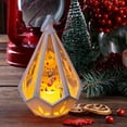 thumbnail image 1 of Grrvtrz Christmas Decorations Luminous Portable Night Lanterns Layout Ornaments Gift Wind Lantern Pendant,Decoration Ornaments,Christmas Decorations, 1 of 6