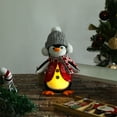 thumbnail image 1 of Grrvtrz Christmas LED Plushs Penguin Light Up Stuffed Toy Decoration Christmas Gift for Toddlers and Gray,Wardrobe Storage,Christmas Decorations, 1 of 6