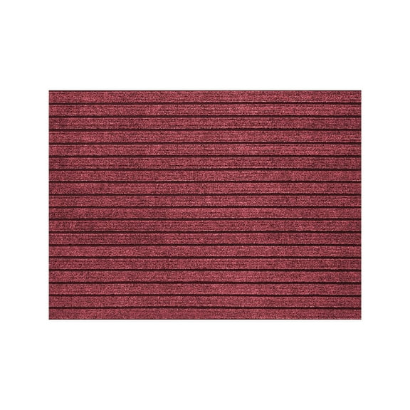 Grrvtrz Composite Polyester Carpet Door Mat Solid Color Enduring Striped Entrance Floor Mat Home Entrance Carpet Can Be Cut Stylish and Enduring,Bathroom Decor,Bathroom Accessories