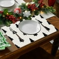 thumbnail image 1 of Grrvtrz Cotton and Linen Placemats Christmas Table Decorations Insulation Mats Kitchen and Dining Room Waterproofs Mats,Decoration Supplies,Home Decor, 1 of 5