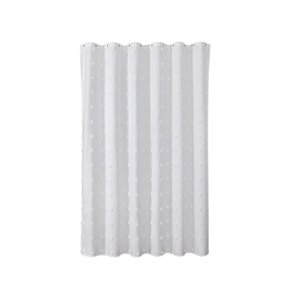 Grrvtrz Cut Flower Polyester Waterproof Shower Curtain Fabric Hotel Bathroom Shower Curtain Water Proof,Bathroom Decor,Bathroom Accessories
