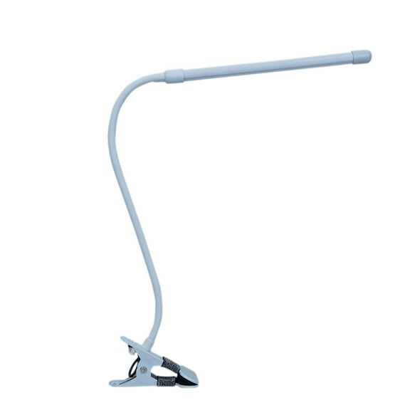 Grrvtrz Desk Lamp, School Supplies LED Desk Lamp Eye Protection Clip-on Small Desk Lamp For Student Dormitory Bedroom Desktop Bedside Reading Direct Light Etc. ,White