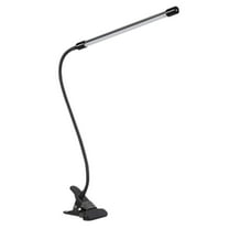 Grrvtrz Desk Lamp, School Supplies LED Desk Lamp Eye Protection Clip-on Small Desk Lamp For Student Dormitory Bedroom Desktop Bedside Reading Direct Light Etc. ,Black