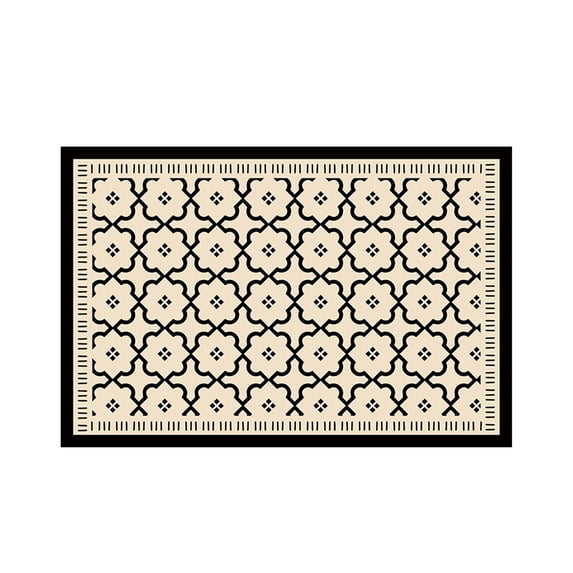 Grrvtrz Door Mat Indoor Entryway Rug Dirt Trapper Door Mats Non-Slip Washable Rubber Absorbent Door Mats Great for Entryway Garden Hallway,Bathroom Decor,Bathroom Accessories