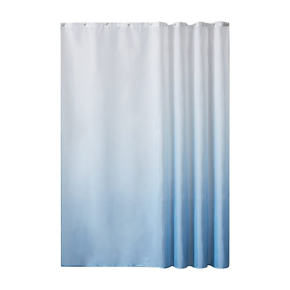 Grrvtrz Gradient Digital Printed Shower Curtain Bathroom Curtain Polyester Thickened Bath Cover Bathroom Curtain Gradient Color Shower Curtain,Bathroom Decor,Bathroom Accessories