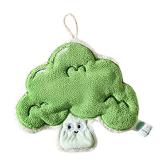 Grrvtrz Hangable Fleece Hand Towel Kitchen Thick Absorbent Drying Towel Bathroom Rag,Bathroom Decor,Bathroom Accessories