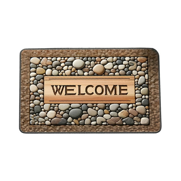 Grrvtrz Simulation Vision Entrance Door Mat Bathroom Door Mat Floor Mat At The Entrance Of The Bathroom,Bathroom Decor,Bathroom Accessories