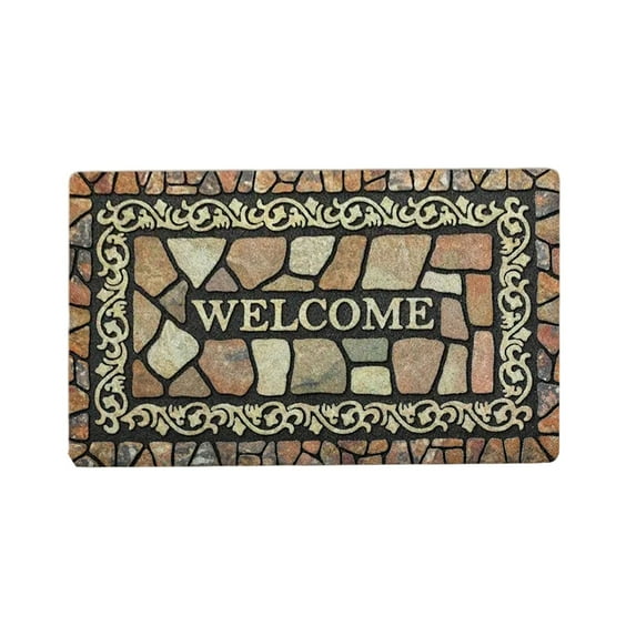Grrvtrz Simulation Vision Entrance Door Mat Bathroom Door Mat Floor Mat At The Entrance Of The Bathroom,Bathroom Decor,Bathroom Accessories