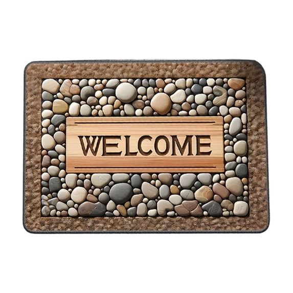 Grrvtrz Simulation Vision Entrance Door Mat Bathroom Door Mat Floor Mat At The Entrance Of The Bathroom,Bathroom Decor,Bathroom Accessories