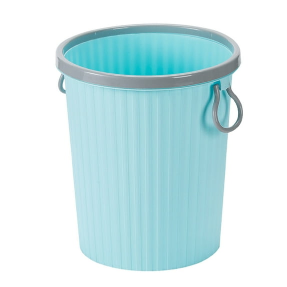Grrvtrz Trash Can Household Restaurant Living Room Uncovered Large Capacity Wastebasket Office Hotel Club Barrel,Bathroom Decor,Bathroom Accessories