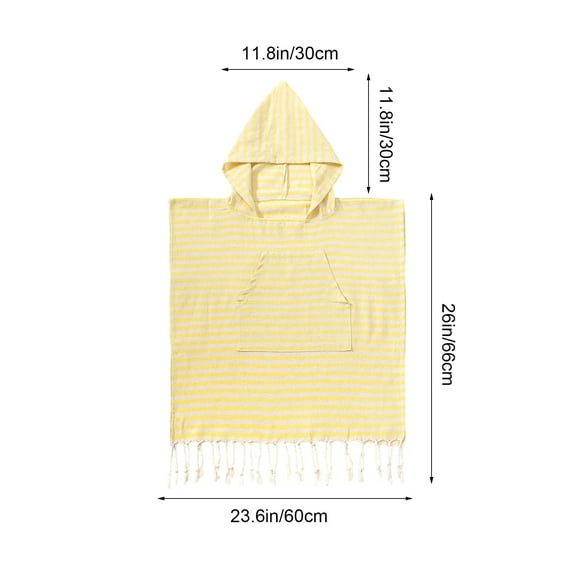 Grrvtrz Water Absorbent Quickly Drying Soft Beach Towel Beach Surfing Swimming Hooded Cape,Bathroom Decor,Bathroom Accessories