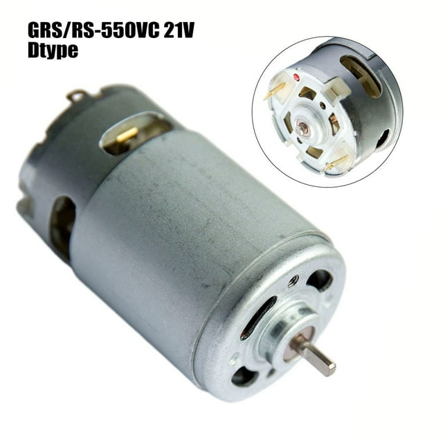 Grs550Vc 21V DShaped Shaft Small Motor Turbine Generator With Cooling