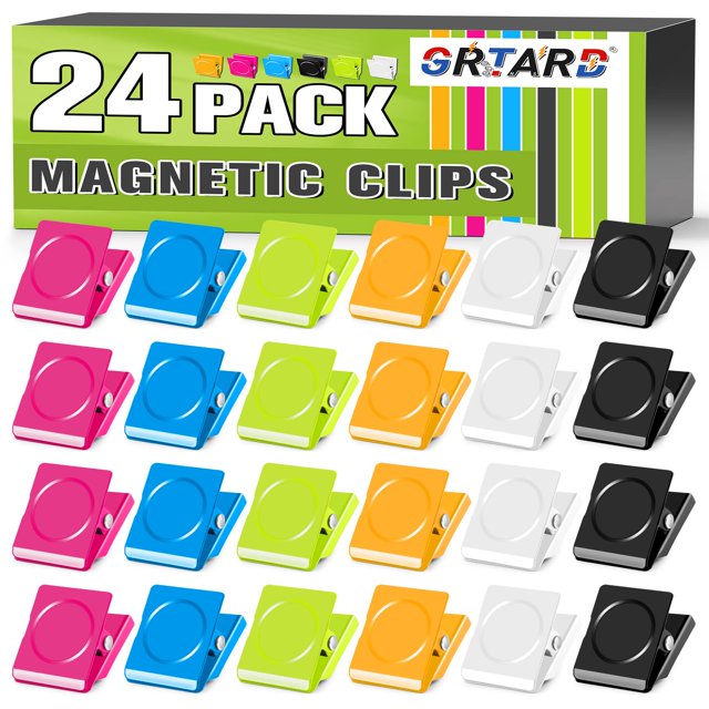 Grtard 24 Pack Clips, Heavy Duty Clips, for