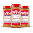 Grub Rub BBQ Seasoning DHF10 & Meat Rubs for Smoking Pork Rub, Steak