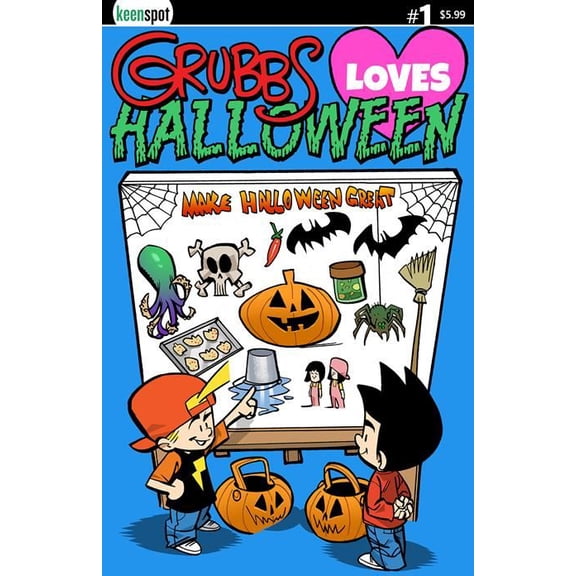 Grubbs Loves Halloween #1 (one Shot) Cvr A Athila Fabbio Ex Posse Holdings Comic Book