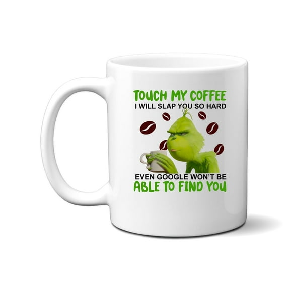 Grubby Garb 11 oz Funny Text Ceramic Coffee Mug