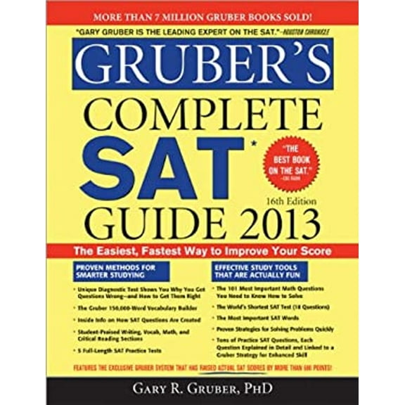 Pre-Owned Gruber's Complete SAT Guide 2013 (Paperback) 9781402264924