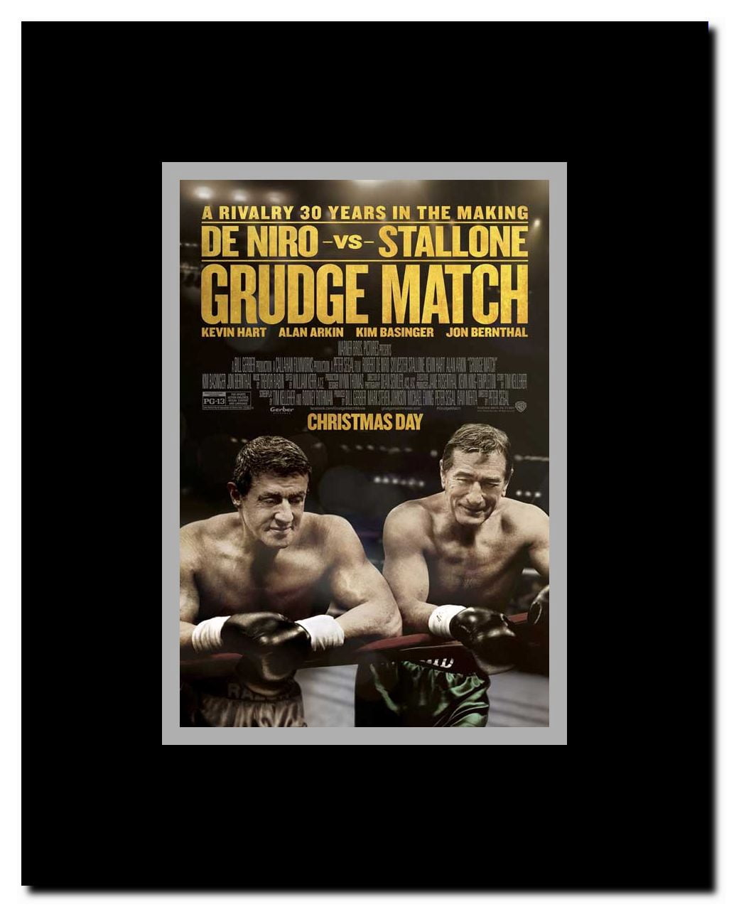 Grudge Match Framed Movie Poster