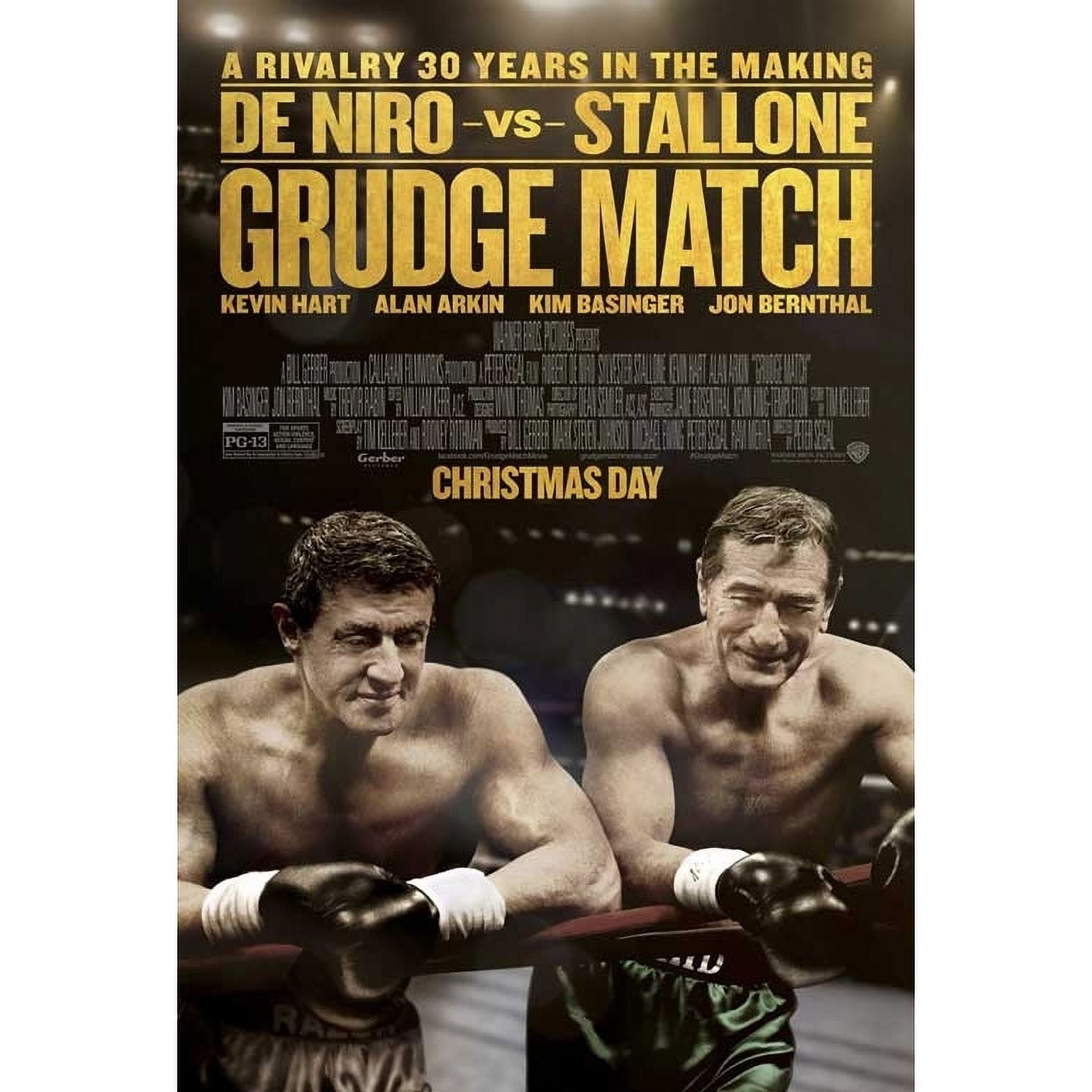 Grudge Match Movie Poster (11 x 17) - Walmart.com, image size:1540x1540