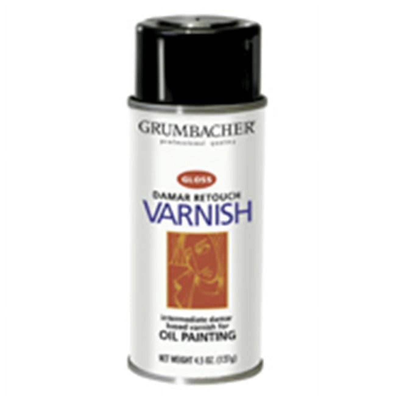 Grumbacher 544 Damar Retouch Varnish 11 Oz.