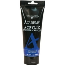 Grumbacher Academy Acrylic, 200ml Tube, Ultramarine Blue