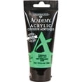 thumbnail image 1 of Grumbacher Academy Acrylic Paint 75ml Tube - Permanent Green, 1 of 6