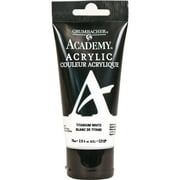 Grumbacher Academy Acrylic, 75ml Tube, Titanium White