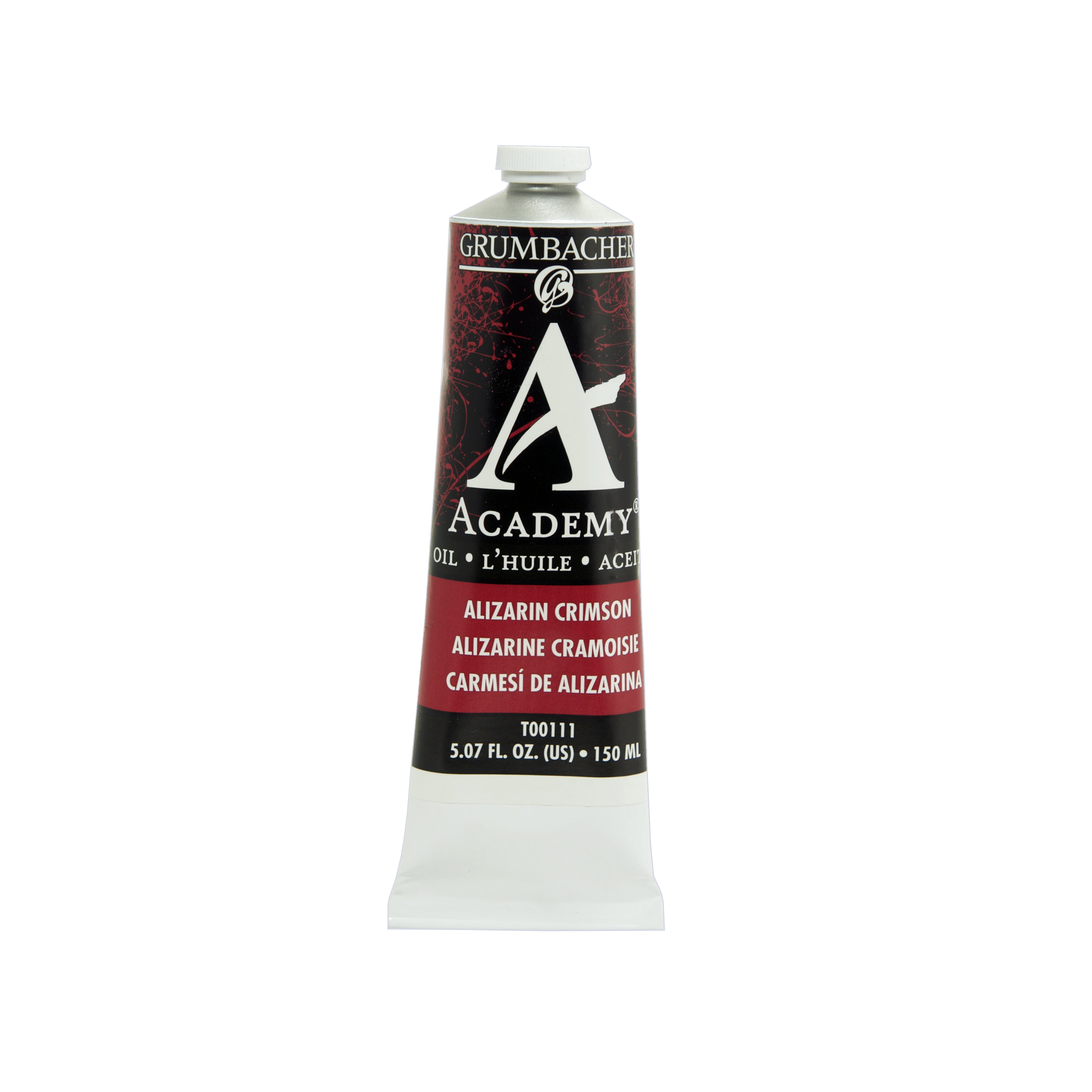 Grumbacher Academy Acrylics - Alizarin Crimson, 90 ml tube