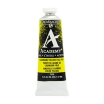 Grumbacher Academy Oil Color, 37ml Tube, Cadmium Yellow Pale Hue