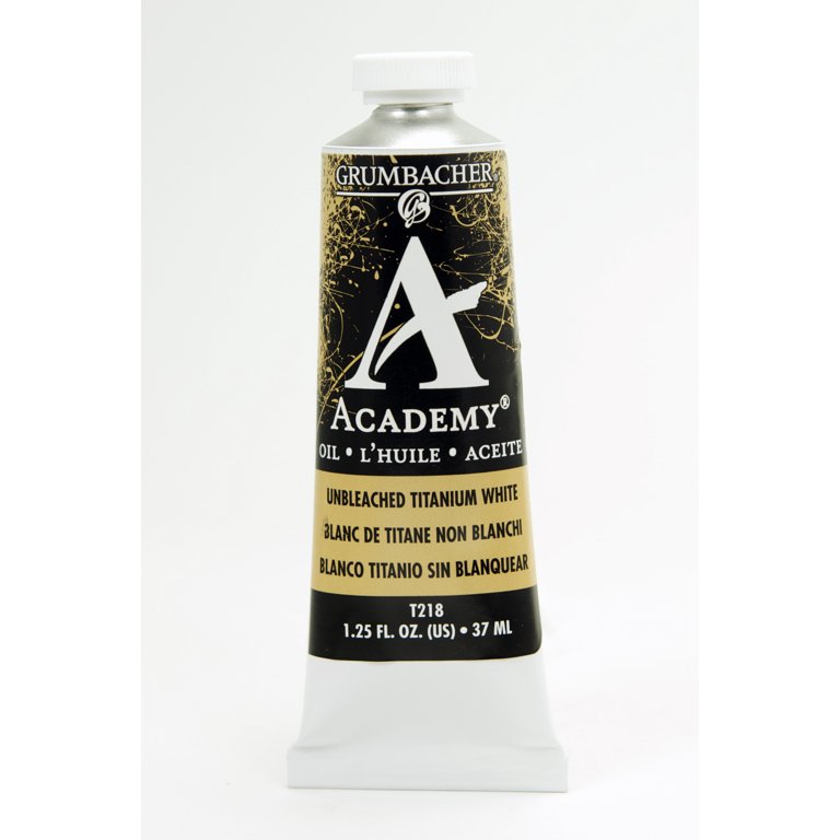 Grumbacher Academy Oil Color 37 ml Tube - Titanium White